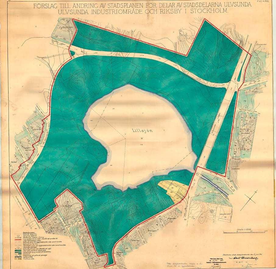 Sida 3 (8) Tidigare ställningstaganden Översiktsplan I Promenadstaden, översiktsplan för Stockholm definieras området som park- och grönområde.