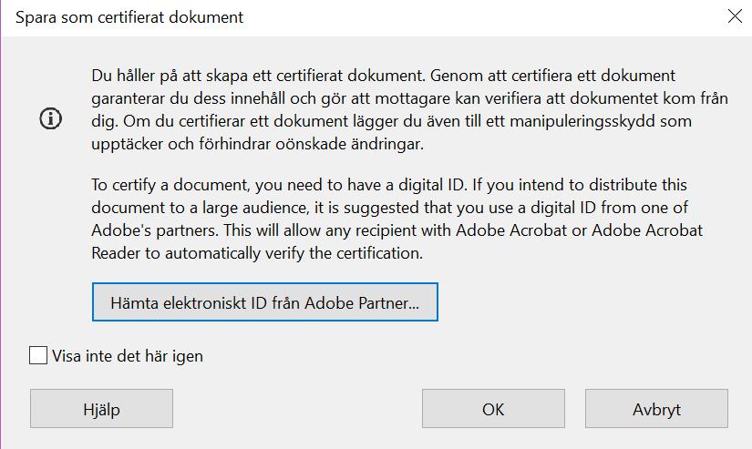 Sida 7 Spar som certifierat