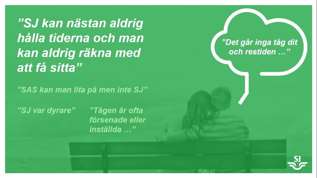 dit och restiden SAS kan man lita på men inte SJ