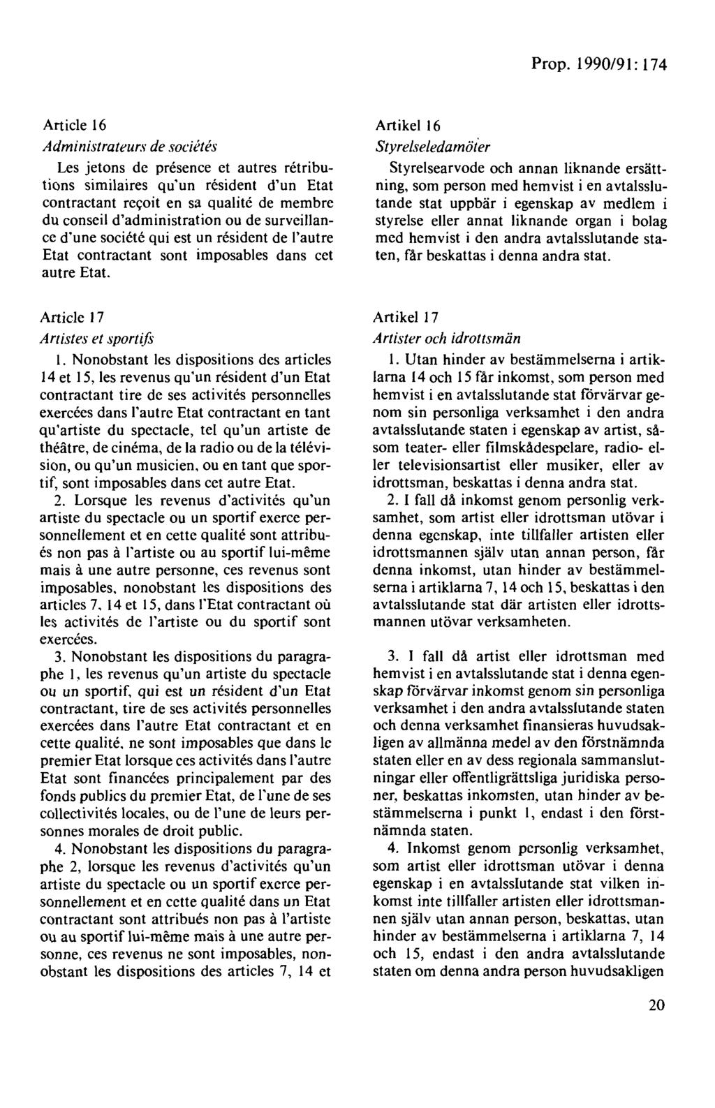 Article 16 Administrateur.