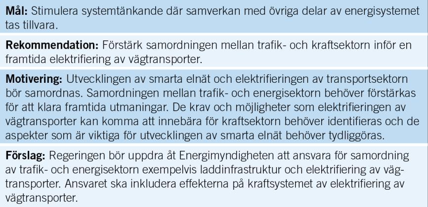 Handlingsplan för smarta elnät SOU 20