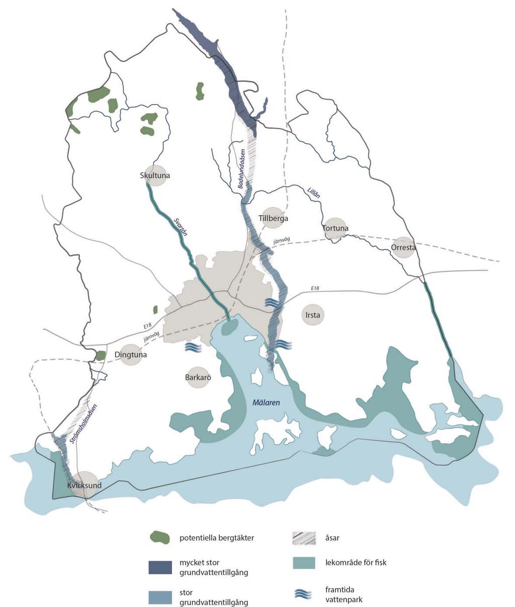 i regionen. Målet med projektet var att bidra till en långsiktigt hållbar användning av grus- och bergmassor i regionen.