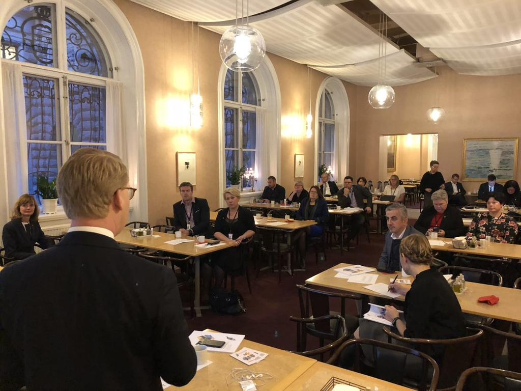 Målgrupper Interna Politiker och tjm på regional och lokal nivå Regionens företrädare på nationell nivå Regionala