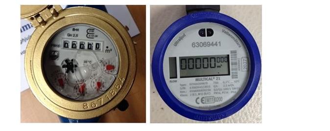 Falu Energi & Vatten köper in och sätter upp vattenmätaren hos er, och vart tionde år byter vi ut den. Vi informerar dig som kund när det är dags för mätarbyte.