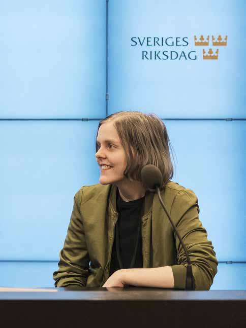 I januari 2018 genomförde Riksdagsförvaltningen den tionde omgången av Ungdomens riksdag.