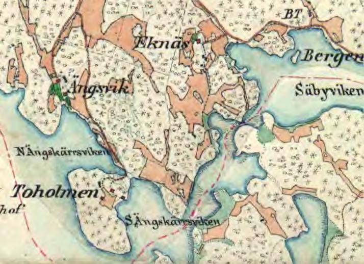 18 Figur 20 Utdrag ur häradsekonomiska kartan Fågelbro J112-76-17 från 1901-1906 (Lantmäteriet 2016).