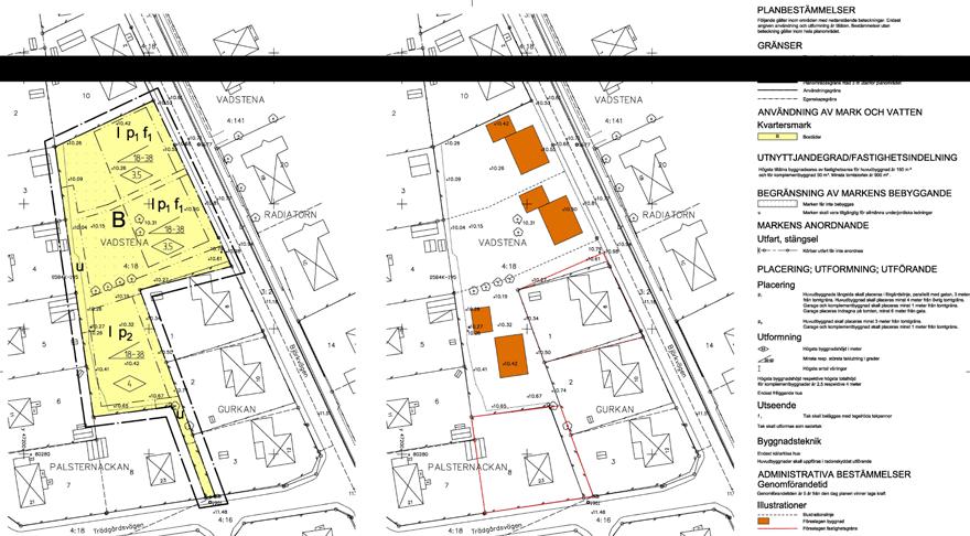 4 (7) Areal Planområdets areal enligt gällande detaljplanen omfattar ca 0,3 ha.