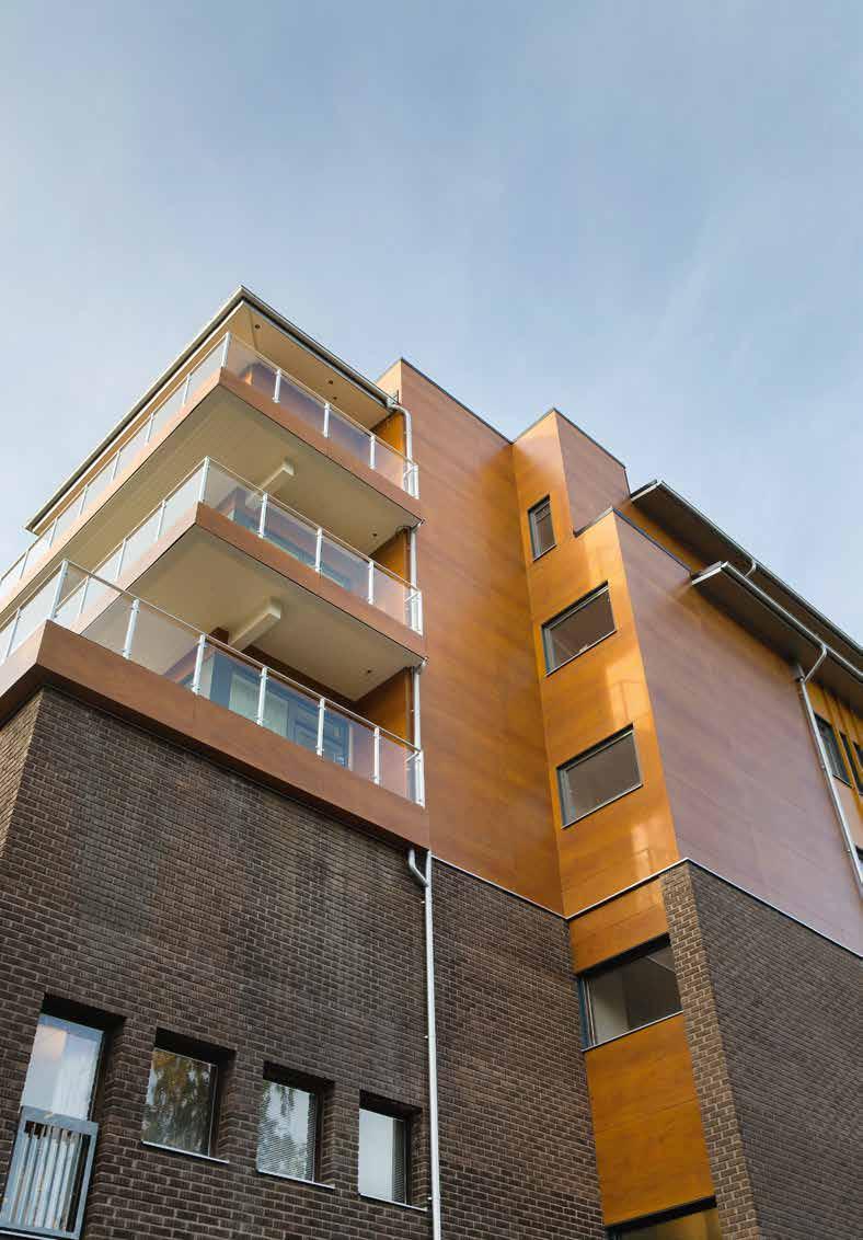 KVARTERET EMBLA, UMEÅ Tre nya våningar med kontorslokaler, baserat på limträmoduler och KL-trä i