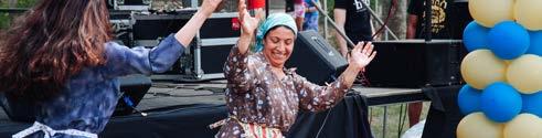 se/ demokratifestivalen Stort rörelsefält med något för alla åldrar: hoppborg, hinderbana, klättervägg och bubble-ball!