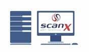 kommunikation och datautväxling med upp till 25 terminaler per lokal anläggning, kan ScanX.NET användas för styrning av bl.a. bommar, trafikljus, portar, kameror, displayer samt olika typer av identifieringslösningar.
