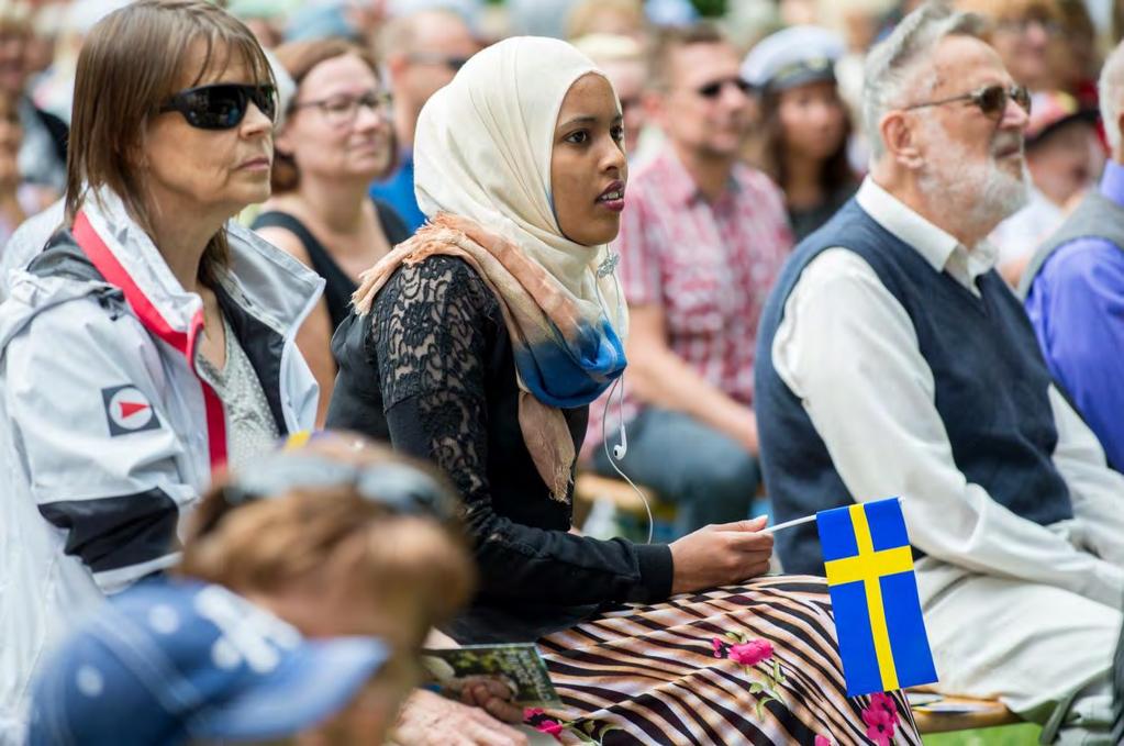 20 Fokus på migration Migrationsvågen skapar en möjlighet att balansera om regionens befolkningsstruktur Befolkningen i de fyra länen i Småland Blekinge ökade på ett exempellöst sätt (4,3 %) mellan
