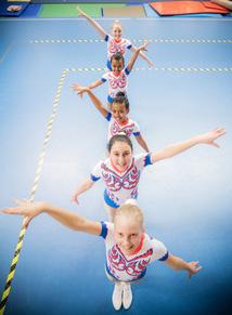 Aerobic Gymnastics Arbetet med att utveckla Aerobic Gymnastics i region Syd har fortsatt genom våra Skånetävlingar, utbildningar och läger.