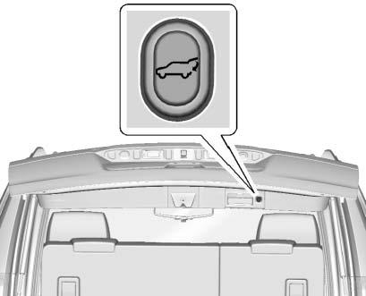 Strömbrytaren är placerad på takkonsolen. Fordonet måste vara i läge P (parkering). Lägena är: MAX : Öppnas till maximal höjd.