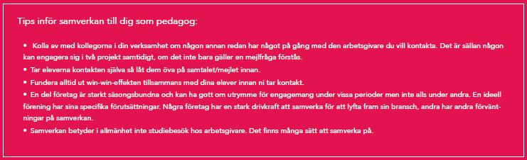 I ett drömscenario hade förhållandet mellan tiden på skolan och på arbetsplatsen varit tvärtom, då hade man varit en relativt kort tid i skolan och gått igenom teorin och all resterande tid hade man
