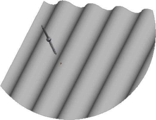 See page 2 Drill hole for