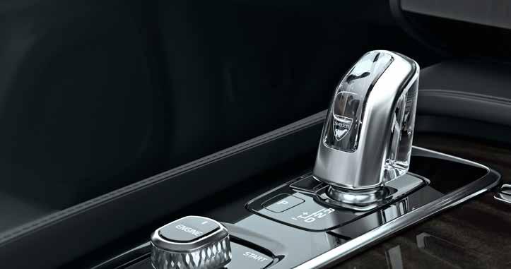 THE CRYSTAL EYE The collaboration between Volvo Cars and Orrefors was initiated when Volvo developed its S60 concept car and Orrefors was given the prestigious mission to design a center console out