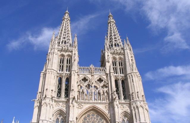 Camino Francés, Burgos León, 10 nätter 2(8) Dag 1 Ankomst till Burgos Burgos är full av vackra byggnader och monument och väl värd ett besök och om möjligt en extra dag.