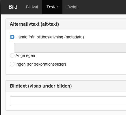 Manual SiteVision version 5 sidan 11 2) Bildarkivet Du har nu lagt till en "Bild-modul" mellan ingressen och brödtexten. Samtidigt öppnas bildarkivet automatiskt.