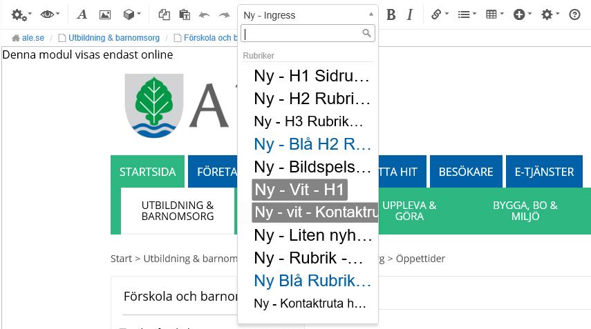 Manual SiteVision version 5 sidan 7 b.