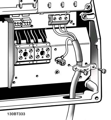 FC 300 Design Guide 6. Så här installerar du 6 Bild 6.