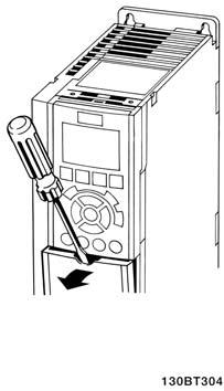 FC 300 Design Guide 6. Så här installerar du A6KR-säkringar från FERRAZ SHAWMUT kan ersätta A2KR-säkringar för 240 V-frekvensomformare.