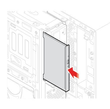 Bild 21. Installera den optiska enhetshållaren Bild 22. Installera den optiska enheten 6. Anslut signal- och elkabeln till den nya optiska enheten. 7. Sätt tillbaka de borttagna delarna.