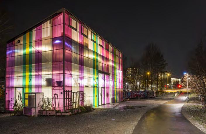 3. Kulturhuset Cyklopen Längs gångvägen ligger Kulturhuset Cyklopen.