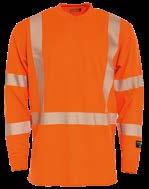 HI-VIS SWEATSHIRT 7446 BPV, KL 3 HI-VIS Rund hals / Ribbstickade muddar / 5 cm kil i sidorna för extra komfort / Godkänd enligt EN ISO