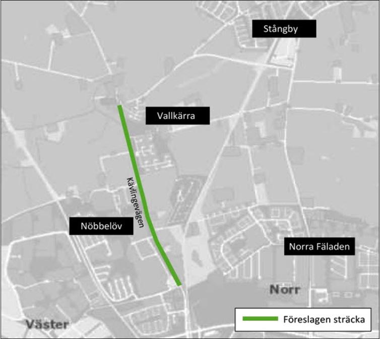 SAMMANSTÄLLNING dialog förprojektering Kävlingevägen 2018 BAKGRUND En sträcka av Kävlingevägen ska byggas om med gång- och cykelväg samt ridstig.