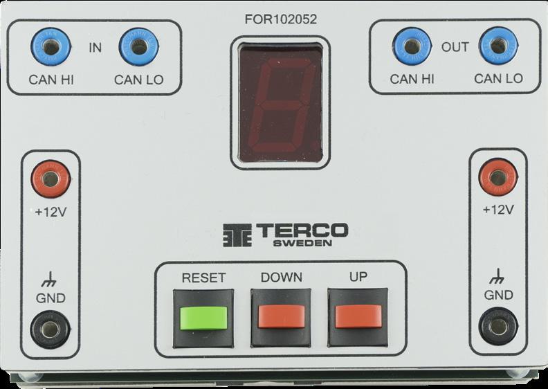 ) *) Antal per labplats FOR102052 Felsökningsbox för CAN-bus Med felsökningsboxen kan 8 elektriska, vanligt