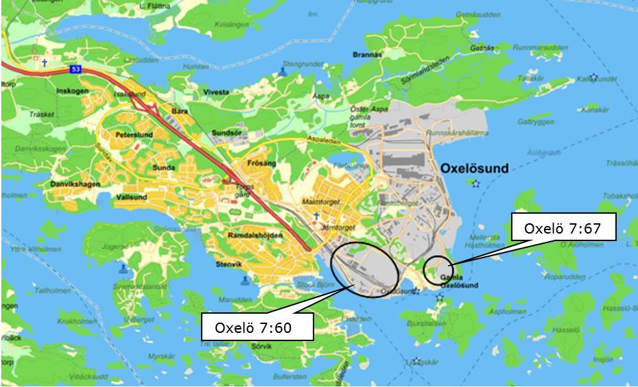UTREDNING UTSLÄPP TILL LUFT FÖR LNG-TERMINAL I OXELÖSUNDS HAMN 7 1 Inledning och bakgrund Oxelösunds Hamn AB (fortsättningsvis benämnt Oxelösunds Hamn) är belägen på Sveriges östkust ca 10 mil
