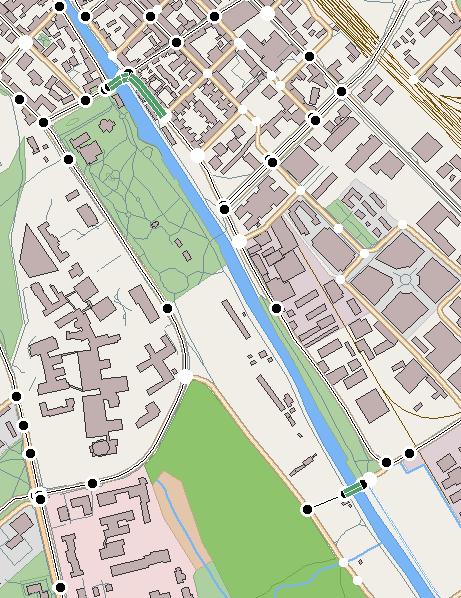 över Fyrisån i Uppsala Uppsala kommun, plan-