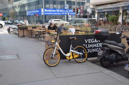 Wien stegvis reglering Stationerat cykelsystem Citybike har
