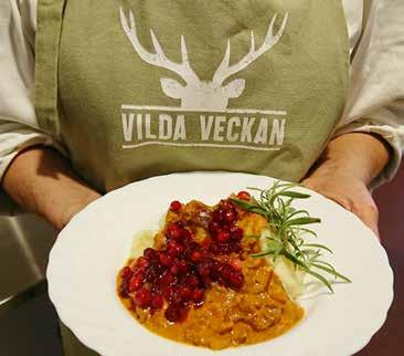 Vilda recept som fungerar Under Vilda Veckan serverades följande meny som är lätt