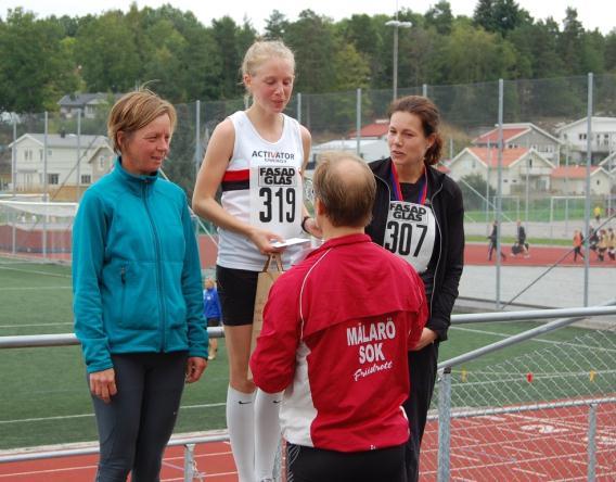 32:20. Segrarinna i damer 10 km: Sandra Lundberg från Hässelby SK, tid 39:48.