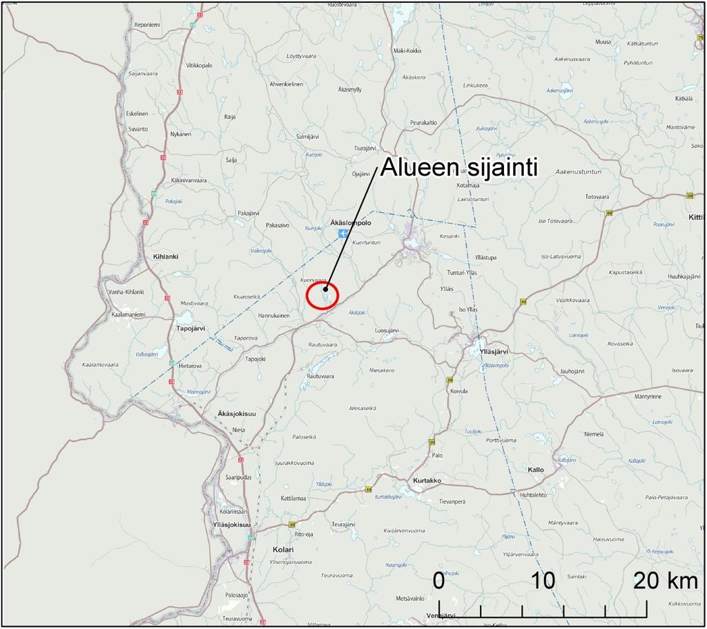 1. INLEDNING Hannukainen Mining Oy planerar ett gruvprojekt i Hannukainenområdet i Kolari kommun. Bedömningen av projektets miljökonsekvenser har slutförts på våren 2013.