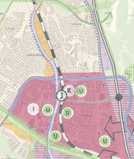 Plandata Läge och areal Planområdet är beläget i Vattmyra i norra Jakobsberg, i den norra delen av Hästskovägen. Planområdets areal uppgår till ca 2,7 ha.