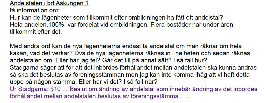 Vid framtida underhåll ansvarar respektive lägenhetsinnehavare för kostnader kopplade till demontering och återmontering av inglasning.