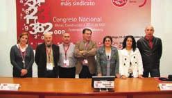 ASD 190:Maquetación 1 24/06/10 0:18 Página 34 34 Actualidad Sindical Extra Junio 2010 - Nº 190 El 87,88% de los delegados al 3º Congreso de MCA-UGT Galicia nombraron a su nueva Ejecutiva El 3º