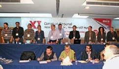 ASD 190:Maquetación 1 24/06/10 0:20 Página 49 Actualidad Sindical de Metal, Construcción y Afines de UGT 49 Los delegados al 11º Congreso de MCA-UGT Murcia eligieron a su Ejecutiva Regional El 11º