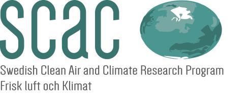 SCAC 2 Swedish Clean Air and Climate Research Programme Phase