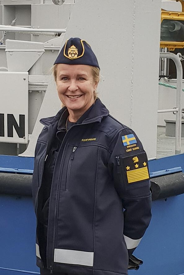 GENERALDIREKTÖREN OM ÅRET 2018 Therese Mattsson utnämndes av regeringen till ny generaldirektör för Kustbevakningen och tillträdde sin tjänst den 1 juni.