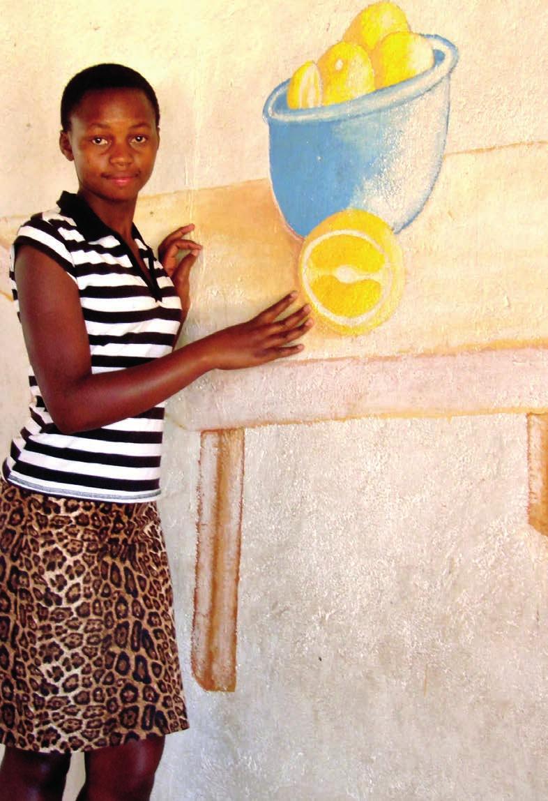 Belinda bor i Hutano Belinda kommer från Zimbabwe. Hon älskar att gå i skolan, favoritämnet är datorkunskap som hon hoppas kunna utbilda sig inom.
