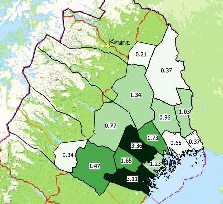 Avskjutning Orre 2017/ 2018 Beskattningen på orre ökade senaste året med dryga 62 %.