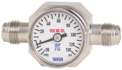 Svetsmanometer  för syrgas och