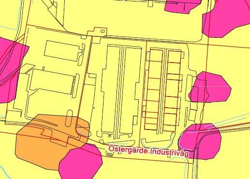 SGU:s jordartskarta överensstämmer väl med Stadsbyggnadskontorets jordartskarta.