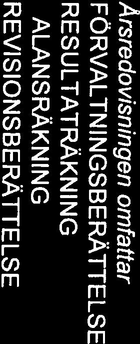 REVISIONSBERÅTTELSE FÖRVALTN