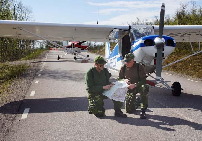 Grupperna tränas också för att agera i kalla vinterförhållanden.