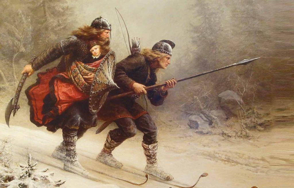 Birkebeinare Sörbygden är rik på historia och på gården Sörbo lär den omtalade norske kung Sverre ha krönts år 1177.