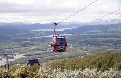 Kungsleden sträcker sig genom ett varierat landskap i Lapplands fjällvärld. Leden växlar dramatiskt längs vägen mellan alpin terräng och mer låglänt i fjällbjörkskog.